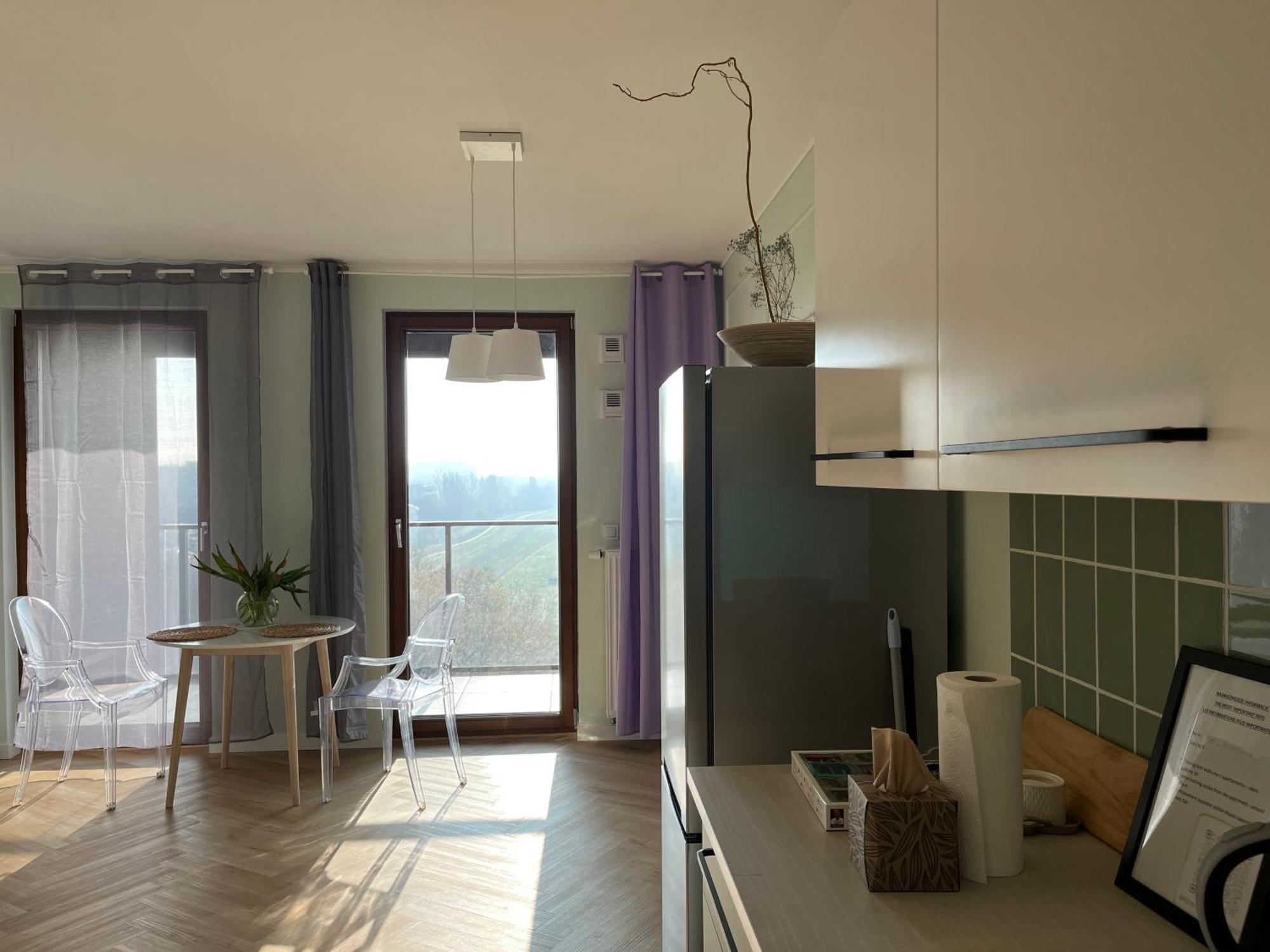 Warsaw Airport Wyscigi - City And Green View Apartment With Underground Garage المظهر الخارجي الصورة